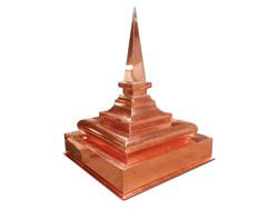 Pyramid finial with square base - #FI019