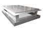 Stainless steel chimney cap with angled detailed roof - view 1