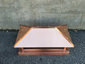 CH006 - Copper chimney cap with standing seam hip roof - view 6