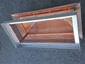 CH006 - Pre patina copper chimney cap with standing seam hip roof - view 2