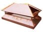 Buy Angled copper chimney cap - #CH015