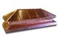 CH015 - Copper chimney cap with angled base - view 2