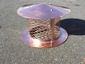 CH020 - Copper round chimney cap with round base - view 2
