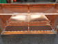 Copper chimney cap for multi flue with custom stainding seam roof - view 4