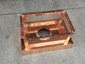 CH028 Custom 2 stage protection copper chimney cap with standard angled roof - view 6