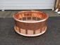 CH031 round copper chimney shroud and chase cover - view 7