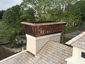CH032 Chimney shroud with cutouts and chase pan - view 3