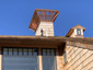 CH032 Custom oversized copper chimney shroud - installation photo - view 4