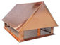 Buy Copper chimney cap with gable roof - #CH033