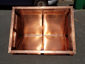 CH033 - Copper chimney cap with gable roof - view 6