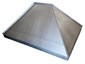 Non venting bluestone chimney cover with standing seam panels - view 4