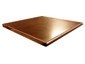 Bullnose edge copper counter top
