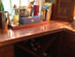 Copper top installation on home bar