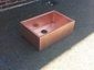 Custom copper farmhouse apron sink - view 4