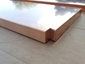 Natural finish copper top with soldered seams - view 10