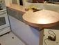 Peninsula satin finsh copper counter top project - view 7