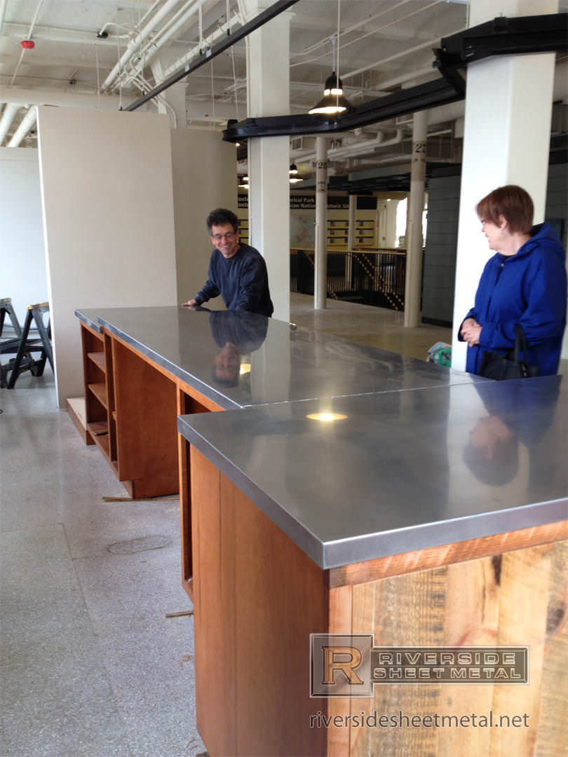 Stainless Steel Counter Tops Kitchen Island Bar Boston Ma