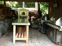 Stainless steel top for outdoor kitchen - view 2