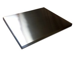 Zinc table top with brushed appliance finish - view 3