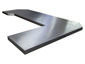Zinc bar top l shaped with 45 degree corner and finished with #4 appliance grain