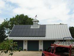 Dove gray aluminum cupola