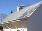 Gray aluminum cupola on metal roof - view 3