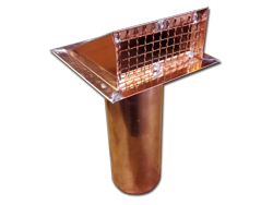 Copper dryer vent