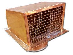 Copper dryer vent