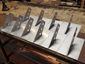 Custom stainless steel snow guard brackets - view 3