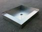 Custom stainless steel shower floor base - view 2