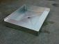 Custom stainless steel shower floor base - view 3