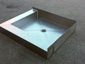 Custom stainless steel shower floor base - view 4