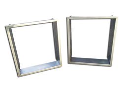 Stainless steel machine picture frames