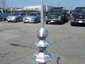 Aluminum octagon finial with ball - view 3