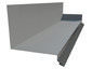 Custom masonry flashing metal with end dam - profile view 4