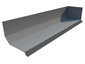 Custom masonry flashing metal with end dam - profile view 7