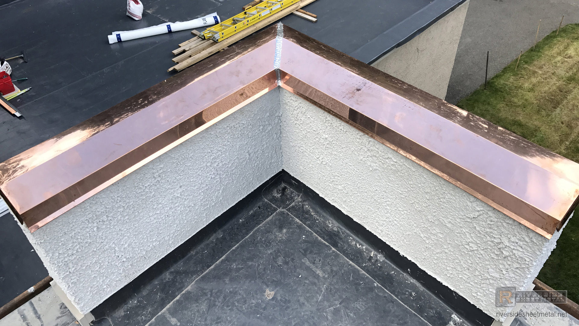 Roof Parapet Wall Cap