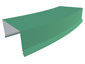 Radius Parapet wall cap - profile view 1