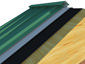 Simple Ridge Cap on metal roofing system - view 2