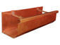 5 inches custom copper box gutter