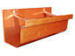 6 inches custom copper box gutter