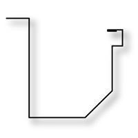 Custom made box gutter profile 2