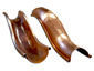Custom double bead half round radius copper gutter - view 1