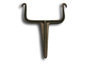 Square bronze wood hook for downspouts