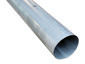 Plain round galvanized steel gutter downspout