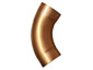 Plain round seamless copper gutter elbow - view 2