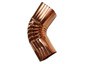 Square corrugated copper gutter elbow - view 2