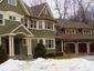 Copper gutters, downspouts and valleys installed - view 5