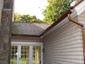 Half-round copper gutters and downspouts - view 2