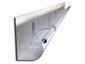 Custom made quarter round freedom gray gutter